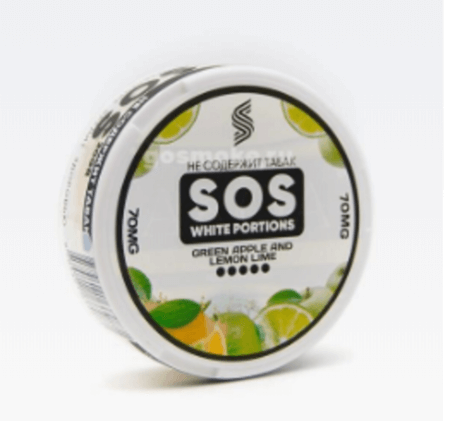 Снюс Sos Яблоко Лайм 70мг