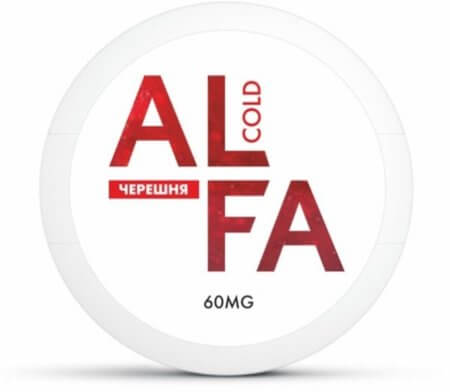 Снюс Alfa Cold Black Cherry 